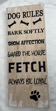 Dog rules distressed for sale  O Fallon