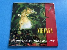 Nirvana apologies single for sale  LEICESTER