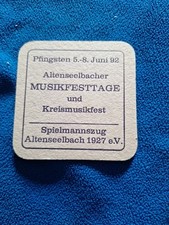 Bierdeckel 1992 spielmannszug gebraucht kaufen  Meßstetten