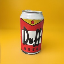 Usado, Lata de cerveja Simpsons Duff estado muito bom compartimento vazio vasilha comprar usado  Enviando para Brazil