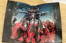 Signed slipknot welcome for sale  LONDON