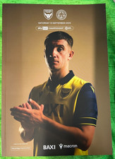 Oxford United v Leicester City - Campeonato - Jogado 13/09/25 - Para caridade comprar usado  Enviando para Brazil
