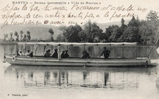 Cpa natua bateau d'occasion  Saint-Amans-Soult