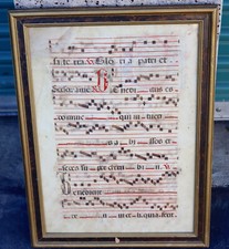 Antique antiphonal antiphonary for sale  Orange