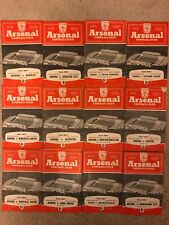 1958 1959 arsenal for sale  WOKINGHAM