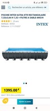 Piscine tubulaire intex d'occasion  Chomérac