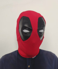 Máscara de tecido Deadpool adultos Halloween cosplay fantasia vestido tema festa touca comprar usado  Enviando para Brazil