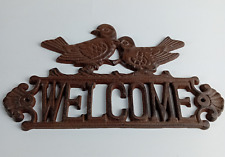 Türschild welcome vögel gebraucht kaufen  Aspach