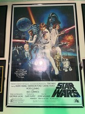 Star Wars 36x24 Quadro laminado não incluído 1977 autografado por Tim Rose comprar usado  Enviando para Brazil