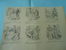 Gravure 1894 croquis d'occasion  La Verpillière