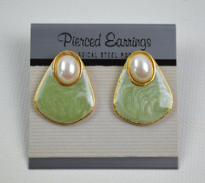 Vintage pierced earrings for sale  Greenfield