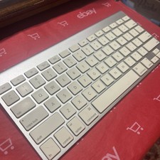 Teclado Bluetooth sem fio GENUÍNO Apple A1314 Mac alumínio, usado comprar usado  Enviando para Brazil