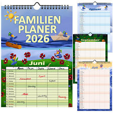Familienplaner 2026 spalten gebraucht kaufen  Bad Salzungen