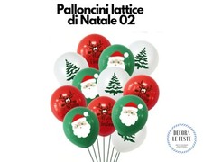 Palloncini natale con usato  Roma