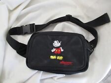Bolsa de mão Disney world mickey mouse fanny pack bolsa de cintura preta 6x9", usado comprar usado  Enviando para Brazil
