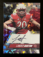 Lander Barton 2023 Onit Atleta Utah Utes autógrafo 223/250, usado comprar usado  Enviando para Brazil