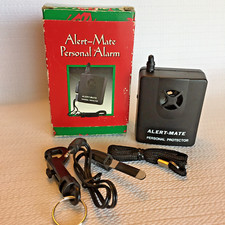 Alarma personal ALERT-MATE con cable de desgarro, llavero y contacto puerta/ventana-caja abierta segunda mano  Embacar hacia Mexico