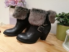 Black ankle boots for sale  DERBY