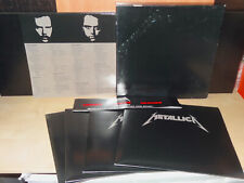 METALLICA BLACK ALBUM 2008 WARNER 511831-1 4LP 45 RPM LOUDER FASTER HEAVIER comprar usado  Enviando para Brazil