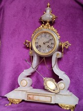 Orologio appoggio alabastro usato  Napoli