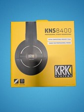 Fones de ouvido supra-auriculares com monitor de estúdio circumaural traseiro fechado novo na caixa KRK KNS 8400  comprar usado  Enviando para Brazil