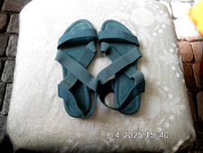 Blaue sandalen damen gebraucht kaufen  Greußen