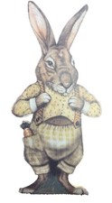 Vtg wood bunny for sale  Greenleaf
