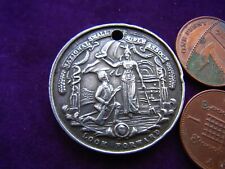Hallmarked silver medal for sale  BRIDGWATER