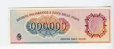 Banconota campione specimen usato  Castellammare di Stabia