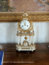 Pendule portique marbre d'occasion  Paris-