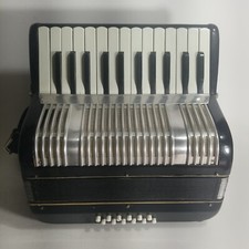Acordeão italiano vintage sem marca pequeno, marcado "MADE ITALY", soa ótimo! comprar usado  Enviando para Brazil