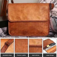 Bag vintage leather for sale  Hazleton
