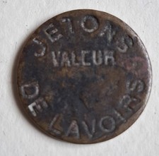 Jetons lavoirs linge d'occasion  Roye
