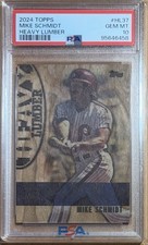 MIKE SCHMIDT SP PSA 10 madeira pesada 2024 Topps HL37 Philadelphia Phillies GEM MT comprar usado  Enviando para Brazil