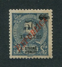 Usado, Portugal St. Thomas Sao Tome 1920 D. CARLOS #247 MH NGAI, FVF comprar usado  Enviando para Brazil