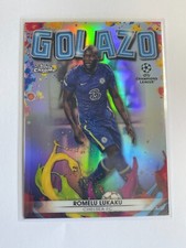 2021-22 Topps Chrome UEFA Romelu Lukaku Golazo #G-7 Chelsea REFRATOR comprar usado  Enviando para Brazil