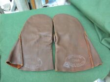 Pair leather felt for sale  SOUTHAMPTON