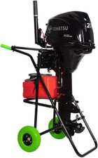 Carrello motore fuoribordo usato  Roma
