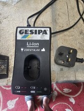 Gesipa battery charger for sale  ROTHERHAM