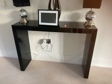 Black gloss console for sale  LIPHOOK