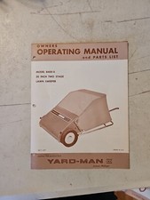 Vintage yard man for sale  Mount Holly Springs