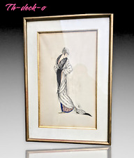 Dessin original gouache d'occasion  Le Havre-