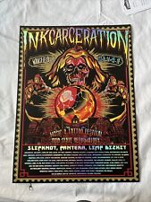 Pôster folha metálica Inkcarceration Music Tattoo Festival 14 de julho de 2023 comprar usado  Enviando para Brazil
