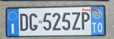 Italy license plate for sale  Stockton
