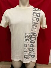 Camiseta Abercrombie & Fitch White Muscle - Tamanho Grande, usado comprar usado  Enviando para Brazil