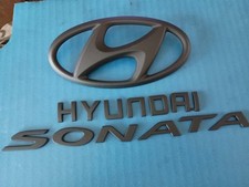 Hyundai Sonata 2011-2014 porta-malas preto letras emblemas com logotipo usado fabricante de equipamento original  comprar usado  Enviando para Brazil