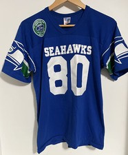 Camisa Jersey STEVE LARGENT #80 Rawlings NFL década de 1980 Seattle Seahawks EUA Grande HOMENS comprar usado  Enviando para Brazil