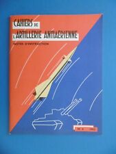 Cahiers artillerie antiaerienn d'occasion  Nyons
