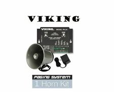 Sistema de paginación por intercomunicador Viking con amplificador y altavoz alimentado PA segunda mano  Embacar hacia Mexico