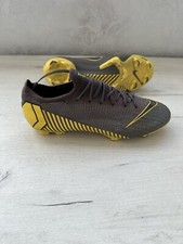 Buty piłkarskie Nike Mercurial Vapor 12 Elite FG szare żółte buty US8 UK7 EUR41 na sprzedaż  Wysyłka do Poland
